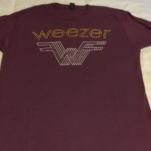 Weezer Maroon T-Shirt